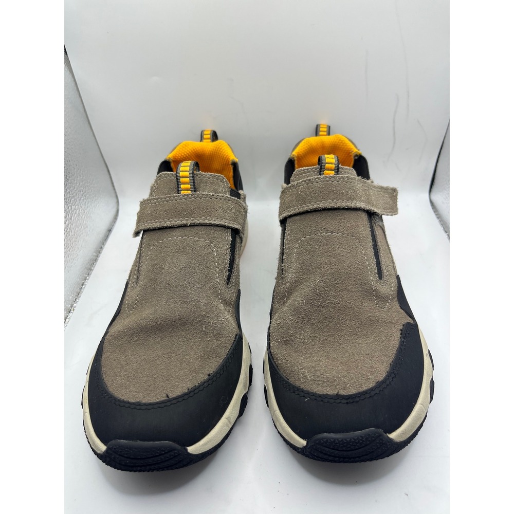 Merrell Kids Shoes Slip On Hook Loop Gray Orange Size 5
